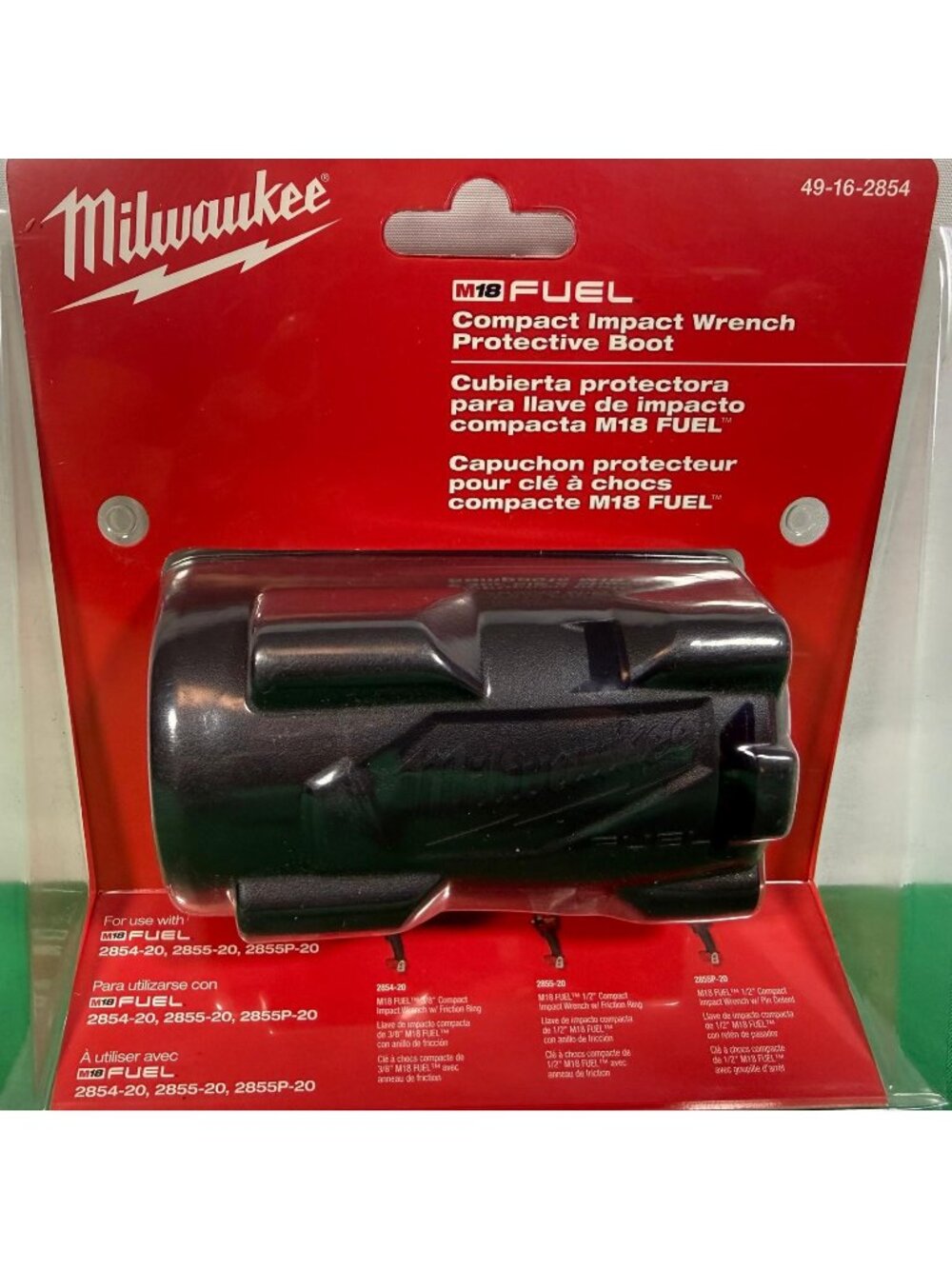 Milwaukee M18 Fuel Compact Impact Wrench Protective Boot